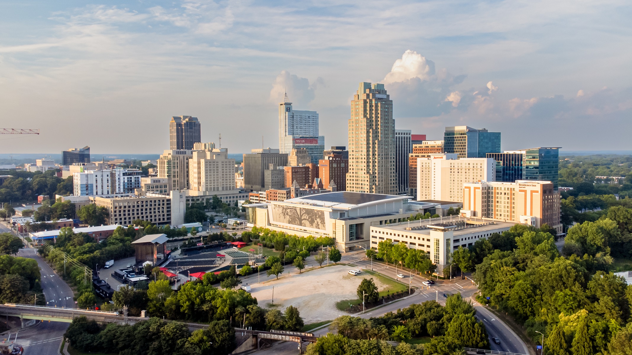 Raleigh skyline